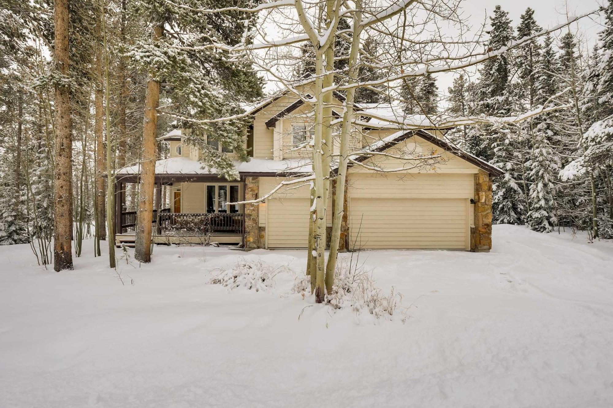 Idyllic Forested Breck Home Hot Tub And Ski Shuttle Breckenridge Exterior foto